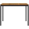 Sodo Baro Stalas Natūrali ir juoda 141 x 80,5 x 105 cm