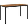Sodo Baro Stalas Natūrali ir juoda 180 x 88,5 x 105 cm