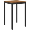 Sodo Baro Stalas Natūrali ir juoda 70 x 68,5 x 105 cm