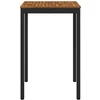 Sodo Baro Stalas Natūrali ir juoda 70 x 68,5 x 105 cm