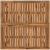 Sodo Baro Stalas NAARDEN Natūrali ir juoda 80 x 80,5 x 105 cm