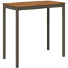 Sodo Baro Stalas Natūralus ir kava 108,5 x 55 x 105 cm