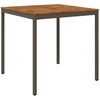 Sodo Baro Stalas Natūralus ir kava 110 x 108,5 x 105 cm