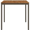 Sodo Baro Stalas Natūralus ir kava 110 x 108,5 x 105 cm