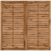 Sodo Baro Stalas NAARDEN Natūralus ir kava 110 x 108,5 x 105 cm