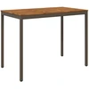 Sodo Baro Stalas Natūralus ir kava 141 x 80,5 x 105 cm