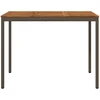 Sodo Baro Stalas Natūralus ir kava 141 x 80,5 x 105 cm
