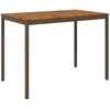 Sodo Baro Stalas Natūralus ir kava 147 x 88,5 x 105 cm
