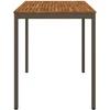 Sodo Baro Stalas Natūralus ir kava 147 x 88,5 x 105 cm