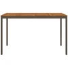 Sodo Baro Stalas Natūralus ir kava 180 x 88,5 x 105 cm