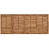 Sodo Baro Stalas Natūralus ir kava 196 x 80,5 x 105 cm