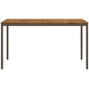 Sodo Baro Stalas Natūralus ir kava 196 x 80,5 x 105 cm