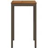 Sodo Baro Stalas Natūralus ir kava 60 x 60,5 x 105 cm