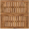 Sodo Baro Stalas NAARDEN Natūralus ir kava 60 x 60,5 x 105 cm