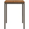 Sodo Baro Stalas Natūralus ir kava 80 x 80,5 x 105 cm