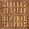 Sodo Baro Stalas NAARDEN Natūralus ir kava 80 x 80,5 x 105 cm