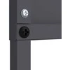 Sodo privatumo ekranas „Fretwork“ Antracitas 50 x 140 cm