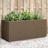Sodo gėlių dėžutė Ruda 80 x 36 x 35 cm PP