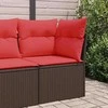 | Sodo sofa | su pagalve Ruda 62 x 62 x 69 cm poliratanas