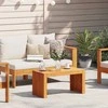 Šoninis stalas Natūralus aliejus 70 x 35 x 35 cm
