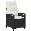 Sodo Kėdė 2 pcs Juoda ir kreminė 56 x 60 x 112 cm