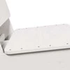 sodo kėdės 2 vnt Baltos 60x64x70,5 cm pušies masyvo