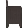 Sodo Kėdė su pagalve 2 pcs Ruda 53 x 49 x 85 cm Polipropilenas