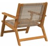 Sodo baldai 2 pcs Smėlio 67 x 78 x 73 cm