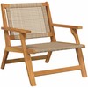 Sodo baldai 2 pcs Smėlio 67 x 78 x 73 cm
