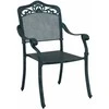 Sodo Kėdė 2 pcs Žalia 64 x 62 x 93cm Aliuminis