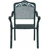 Sodo Kėdė 2 pcs Žalia 64 x 62 x 93cm Aliuminis