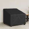 Sodo kėdės dangtis 90 x 90 x 50 / 75 cm 600D Oksfordo audinys