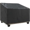 Sodo kėdės dangtis Juoda 96 x 79 x 74 cm 420D Oksfordo audinys