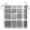 Sodo kėdės su pagalvėlėmis, 8vnt., akacijos medienos masyvas