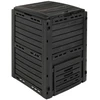 Sodo kompostinė Juoda 59,5 x 60 x 81,5 cm 280 l 100% PP
