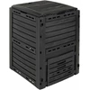 Sodo kompostinė Juoda 59,5 x 60 x 81,5 cm 280 l 100% PP