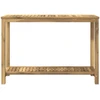 Sodo konsolinis stalas Balta apdaila 108,5 x 35 x 75 cm