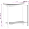 Sodo konsolinis stalas Šviesus akacijų 80 x 35 x 75 cm