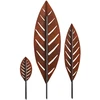 Sodo kuolas 3 vnt. 116,5 x 35 x 3 cm Rūdijanti