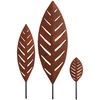 Sodo kuolas 3 vnt. 116,5 x 35 x 3 cm Rūdijanti