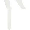 Sodo kuolas 47,5 x 32 cm Plienas Balta