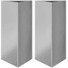 Sodo loveliai, 2vnt., 40x34,5x75cm, galvanizuotas plienas