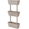 Sodo loveliai, 6vnt., taupe spalvos, 100cm