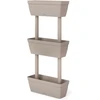 Sodo loveliai, 6vnt., taupe spalvos, 100cm