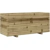 Sodo lovelis, 110x40x49,5cm, impregnuota pušies mediena