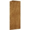 Sodo lovelis, 30x26x75cm, Corten plienas