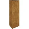 Sodo lovelis, 30x26x75cm, Corten plienas