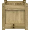 Sodo lovelis, 60x31x31cm, impregnuota pušies mediena