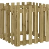 Sodo lovelis, 60x60x60cm, impregnuota pušis, tvorelės dizaino