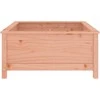 Sodo lovelis, 82,5x82,5x39cm, douglas eglės medienos masyvas